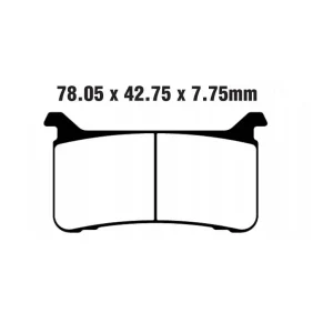 Nejlepší Cena GALFER brzdové destičky KH700 spékané kovové barva zlatá sport přední HONDA CBR 600RR 18-; VFR 800 17-; CROSSRUNNER 800X 17; CB 1000R 18-; CB 1000 HORNET 24-; CB 1100N/RS 17-; CBR 1000RR 17-25; cmX 1100T REBEL 21-