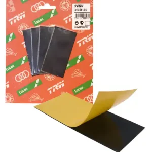 Celosvětová Doprava TRW ZF antivibrační podložky podbrzdové destičky ( 4 kusy 80X40mm )