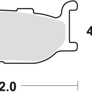 TRW ZF brzdové destičky KH179 organické YAMAHA XV 535 95-98, XJ 600 92-97, XVS 650 97-07, XJ 900 95-03, XV 1100 94-98, XV 1600 99-04, přední Expresní Doručení