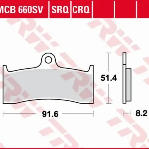 TRW ZF brzdové destičky KH424 sintrované STREET BUELL M2/S3/X1 1200 98-02, HONDA CB 1300 98-00, KAWASAKI ZX-7RR 96-99, MV AUGUSTA F4 750 00-05, BRUTALE 910 05-09, F4 1000 04-09 přední Nízká Cena