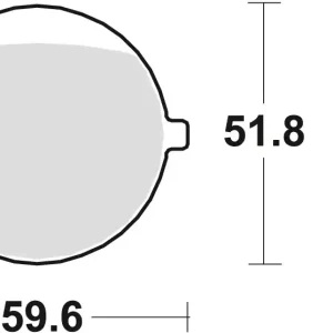 Celosvětová Doprava TRW ZF brzdové destičky KH198 organické CAGIVA roadster 125 / 200 95-98, JAWA TS 350 93-95, přední
