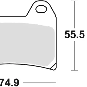 TRW ZF brzdové destičky KH244 sintrované APRILIA PEGASO 650 05-10, BMW F 800 GT / R / S / ST 08-16, KTM 790 ADV 19-, 1090 ADV 17-, SUZUKI GSX 1200 99-01, YAMAHA XTX 660 04-16 XJR 1200 94-98, přední Doprava Zdarma