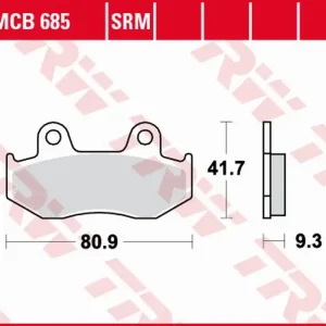 TRW ZF brzdové destičky KH411 sintrované HONDA SCV 110 LEAD 08-09, CH 125 SPACY 94-99, PS 125/150 06-13, SES 125/150 02-06, přední, SUZUKI AN 250 BURGMAN 98-99, AN 400 BURGMAN 99-02 zadní Koupit Online