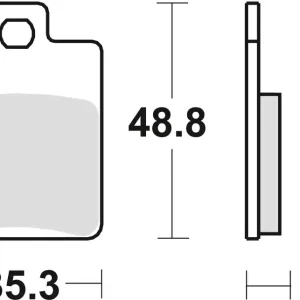TRW ZF brzdové destičky KH260 organické DERBI SONAR 50 / 125 09-13, PIAGGIO NRG 50 04-10, PEUGEOT TWEET 125 / 150 13-, zadní Objednat Nyní