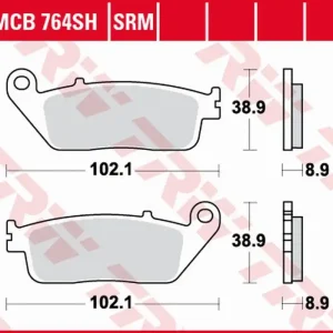 TRW ZF brzdové destičky KH142 sintrované STREET BMW C 650 12-18, HONDA VT 600 SHAdoW 94-99, CB/CBR 650 14-20, NTV 650, VFR 750, CB 750 88-97, ST 1100 PANEUROPEAN 90-95, GL 1500 97-03, KAWASAKI KLE 650 VERSYS 15-20 přední Koupit Online