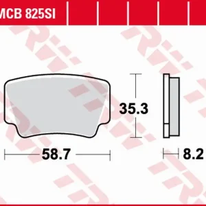 TRW ZF brzdové destičky KH463 sintrované OFFROAD KTM SX-F/XC 450 ATV 08-11, SX/XC 505 ATV 08-13, XC 525 ATV 08-13 zadní Velkoobchod