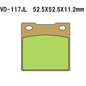 Akční Cena VESRAH brzdové destičky KH45 sintrované barva zlatá vyrobeno v Japonsku