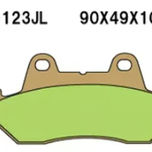 VESRAH brzdové destičky KH69/2 sintrované barva zlatá vyrobeno v Japonsku Exkluzivní