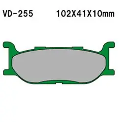 Časově Omezené VESRAH brzdové destičky KH179 vyrobeno v Japonsku