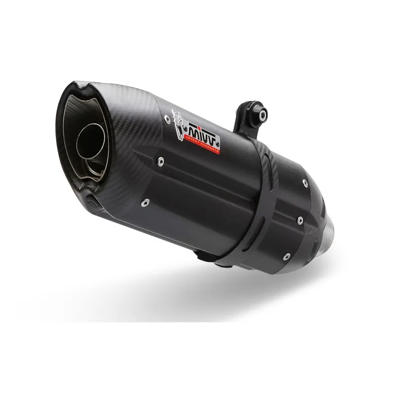 Vysoce Kvalitní Výfuk kompletní 2x1 MIVV SUONO Y.058.L9 Černá ocel