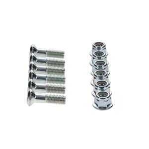 Limitovaná Edice PROX šrouby rozety (6kusů) (M8X25 s maticemi)