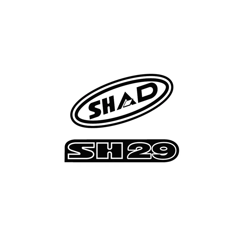 Horká Nabídka Samolepky SHAD D1B29ETR červená pro SH29