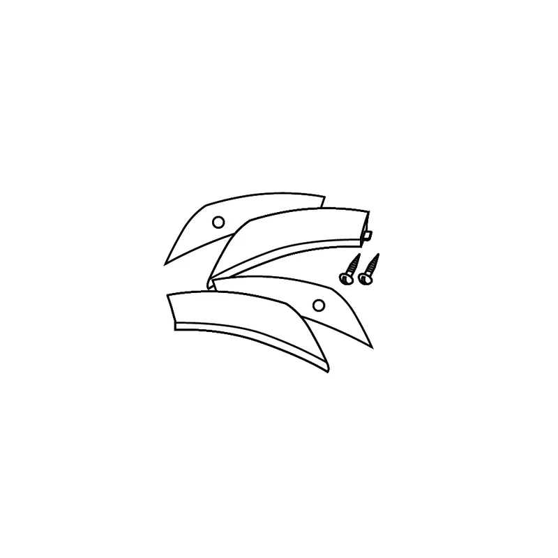 Reflexní prvky SHAD D1B43CAR červená pro SH43 Pouze Dnes