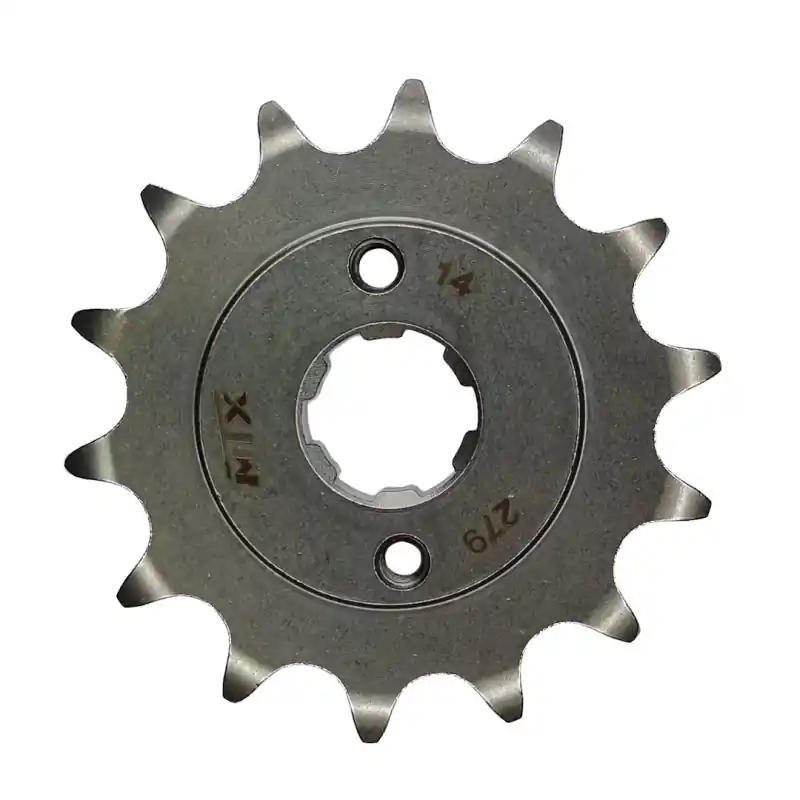 Moderní MTX PARTS řetězové kolo přední 279 14 HONDA NSR 125 89-99, XR 250, CRF 230 03-19, VT 125 SHAdoW 99-07, XL 125 VARADERO 01-13 (27914JT) (řetěz 520)