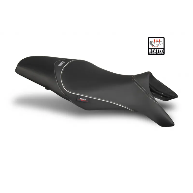 Komfortní sedlo SHAD SHY0M9300H vyhřívané černo/šedé, šedé švy Rychlé Dodání
