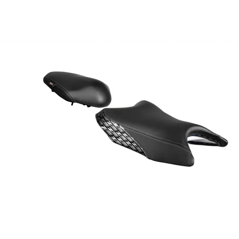 Komfortní sedlo SHAD SHK0Z8300CH vyhřívané černé, tmavě šedé švy Přímo Od Výrobce