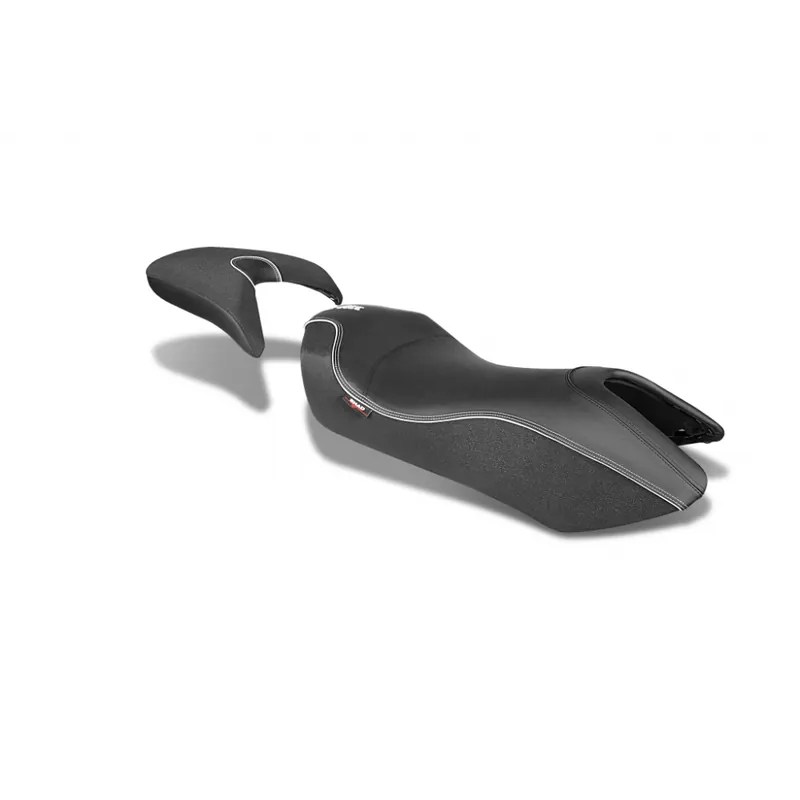 Komfortní sedlo SHAD SHH0I740CH vyhřívané černé, bílé švy Značkový