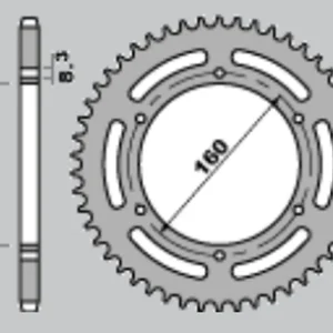Garance Vrácení Peněz CHT rozeta 3552 43 APRILIA PEGASO 600 (5-436)