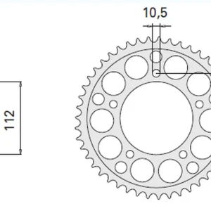 Nakupujte Hned CHT rozeta 4448 49 (2097-49) YAMAHA 600 YZF-R6 (MOD.CAT.530) 99-02