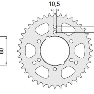 Oblíbený CHT rozeta 4578 40 POLARIS SCRAMBER TRAIL BLAZER (2098-40) (JTR1478.40)