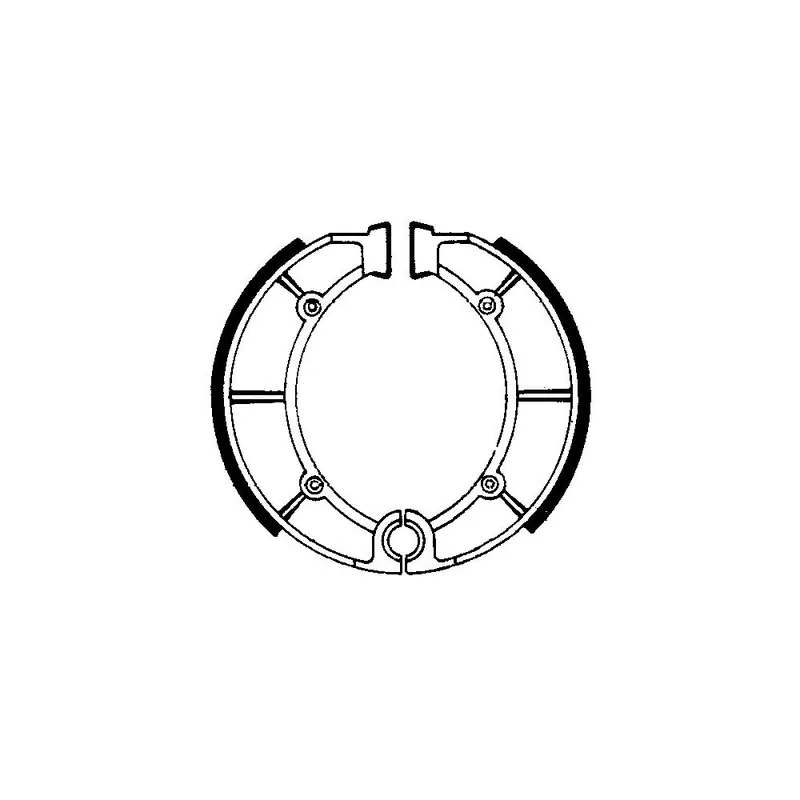 Vrácení Zdarma Brzdové čelisti FERODO 225129156