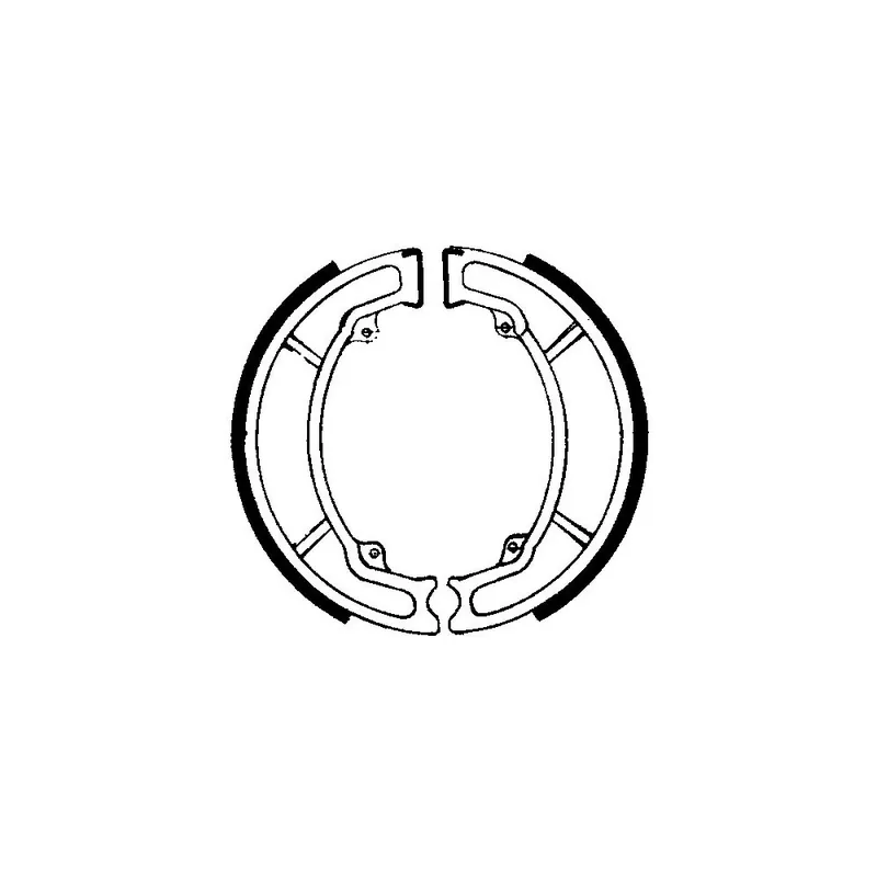 Brzdové čelisti FERODO 225129072 Celosvětová Doprava