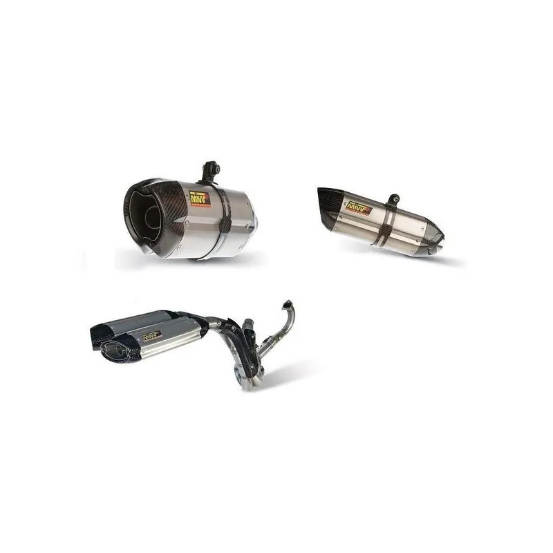 Výfuk kompletní 1x1 MIVV SUONO KT.009.L7 Nerez / Karbonové víčko Časově Omezené