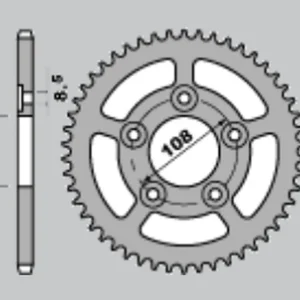 JR rozeta 714 42 CAGIVA 125 SUPER CITY 91-99 Objednat Nyní