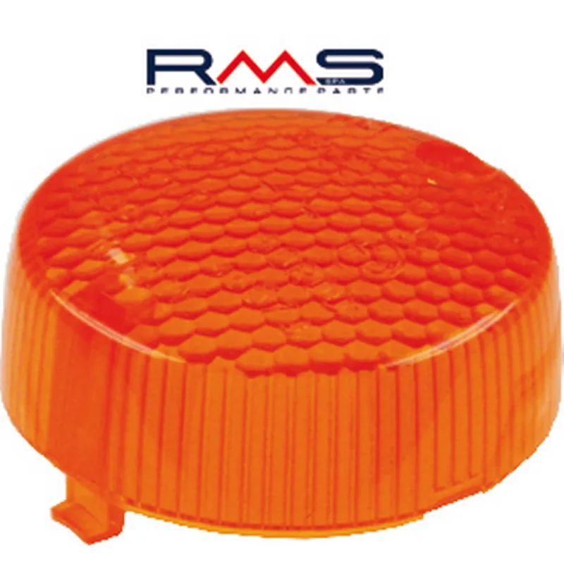 Sklo blinkru - levé/pravé přední RMS 246470040 oranžová Homologace Akční Nabídka