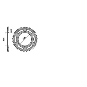 Nakupujte Hned JR řetězové kolo 863 43 YAMAHA FZR 750R 89, YZF 750R 93-97 (STD.43) XJR 1200 95-98, (86343JT) (řetěz532)