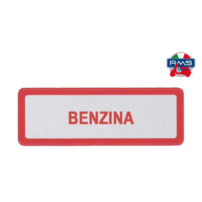 Štítek RMS 142721080 "Benzina" (10 kusů) Značkový