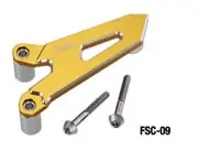 Rychlé Dodání ACCEL kryt ozubeného kola přední KAWASAKI KX 125 03-08, KX 250 05-08, KXF 250 17-20, KXF 450 06-18 barva zlatá