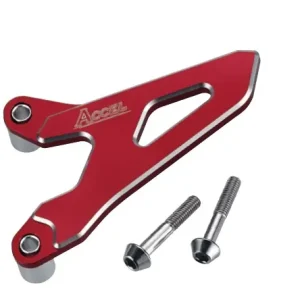Hit Sezóny ACCEL kryt ozubeného kola přední HONDA CRF 250 R 10-16, CRF 450R 09-16 barva červená