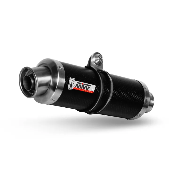 2 koncovky výfuku MIVV GP K.025.L2S karbon it doesn't fit on the SX version with side-bags Víkendová Akce