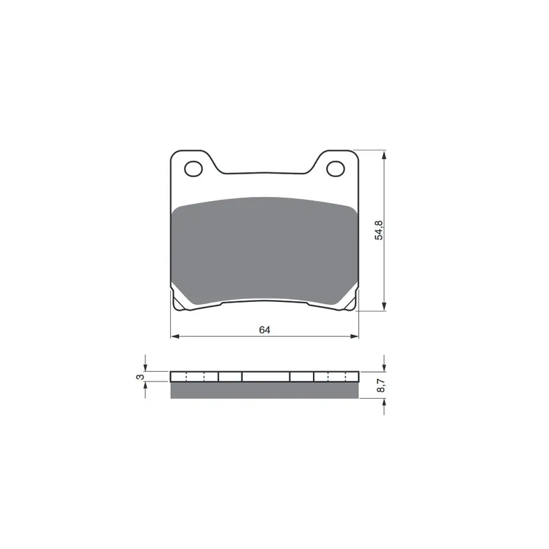 Brzdové destičky GOLDFREN 015 S33 OFF-ROAD Sezónní Sleva