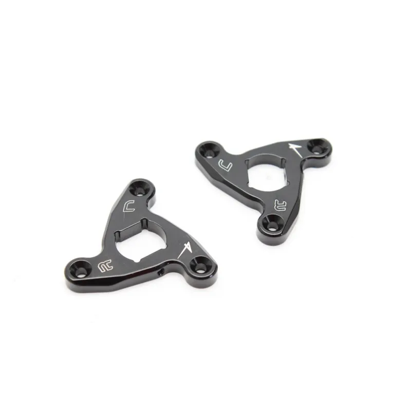 Hvězdicové ovládání předpětí pružin vidlice 4RACING GFSO černá Nejlepší Cena