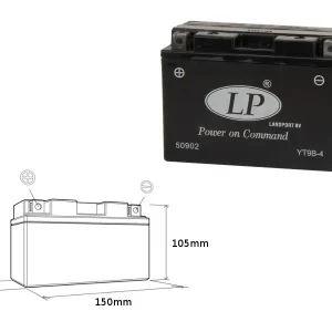 Baterie MR3 YAMAHA MT-03 rok 06-13 Velkoobchod