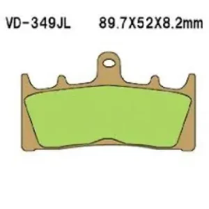 Přímo Od Výrobce VESRAH brzdové destičky KH188 sintrované barva zlatá vyrobeno v Japonsku