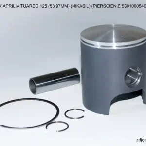 Prémiový Píst Vertex APRILIA TUAREG 125 (53,97mm) (NIKASIL) (kroužky 53010005400 X 1 kus)