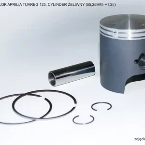 Píst Vertex APRILIA TUAREG 125, litinový válec (55,25mm=+1,25) Hromadná Objednávka
