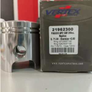 Pouze Dnes Píst Vertex APE CAR 250ccm, čep 18mm (67,94mm) (kroužky 53725006800 X 1, 52625006800 X 1)