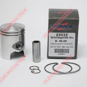 Píst Vertex MINARELLI 50 skútr APRILIA,BETA,MBK 41,25 mm Výhodná Nabídka