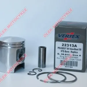 Píst Vertex PEUGEOT SV, BUXY, ELYSEO, TREKKER 50 (39,925mm) (kroužky 52715003994 X 2 kusy) Top Prodej
