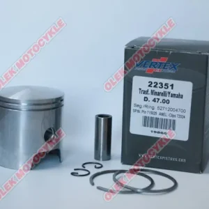 Nakupujte Hned Píst Vertex MALOSSI (MINARELLI, YAMAHA) (48,00mm=+1,10) čep 10mm (kroužky 52712004800 X 2)