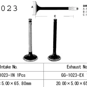 Exkluzivní VESRAH výfukový ventil HONDA TRX 90 93-19, CRF 70F 04-12, XR 70R 97-03 (14721-GF6-010) (1 kus) vyrobeno v Japonsku