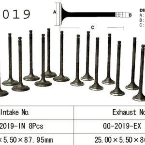 Odeslání Ihned VESRAH výfukový ventil YAMAHA V MAX 1200 85-07 (1FK-12121-00,1FK-12121-01) (1 kus) vyrobeno v Japonsku