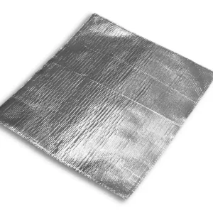 Hit Sezóny UFO hliníková tepelně ochranná nálepka k výfuku 19X17cm