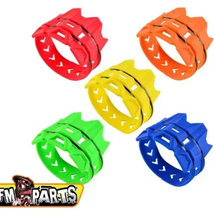 FM-PARTS univerzální kryt výfuku barva červená Velkoobchod