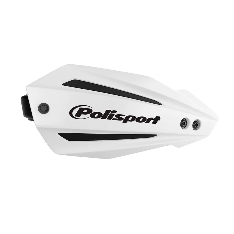 Velkoobchod POLISPORT kryty páček model BULLIT FULL WRAP AROUND s univerzální montážní sadou 22/28 barva bílá
