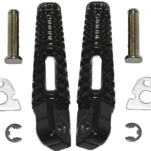 BIKETEC PARTS sada stupaček pasažéra kompletní s upevněním SUZUKI GSXR 600/750 06-14, GSXR 1000 05-14, B-KING 08-13 barva černá Časově Omezené